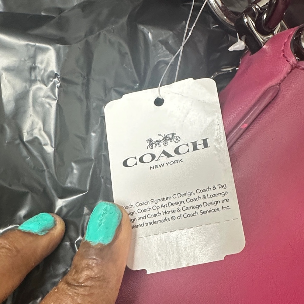 Nwt Coach new you Elegant Pink Shoulder Bag - Picture 8 of 8